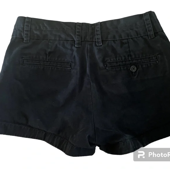 J Crew Chino navy shorts size 2 - Picture 2 of 4